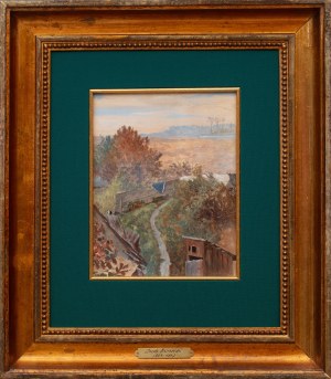 Jacek Malczewski (1854 Radom - 1929 Kraków), Pejzaż („Szkic”), lata 1901-1907