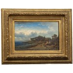 Eduard Hildebrandt (1817 Danzig-1868 Berlin), By the Shore