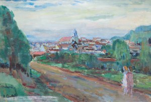 Henryk Epstein (1891 Łódź - 1944 Auschwitz), W drodze do miasta