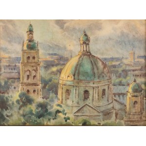 Adam Batycki (1886 Przemyśl-1970 Poznań), Panorama of Lviv