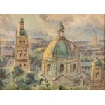 Adam Batycki (1886 Przemyśl-1970 Poznań), Panorama Lwowa
