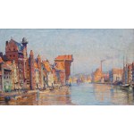 Teodor Urtnowski (1881 Torun - 1963 Aachen), Gdansk. Dlugie Pobrzeze