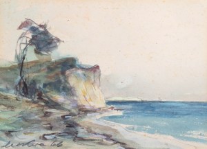 Marian Mokwa (1889 Malary - 1987 Sopot), Klif nad morzem