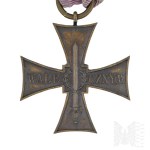 Home Army/Conspiracy Cross of Valor Conspiracy 1939 - Sparrowhawk Cat.16 Polish Underground State