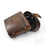 II RP Polish Binoculars H.Kolberg with Case - Tadeusz Wojciech Dorautt - 2nd Legion Infantry Regiment - Crime in Zakroczym, Zakroczym [Modlin Fortress].