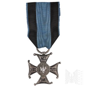 [COMMANDER OF THE LANCER PUŁK] II RP Virtuti Militari After the Last Commander of the 11th Lancer Regiment of the Legions (Ciechanów) - Col. Mączewski