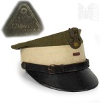 II RP - Rogatywka wz.35 St.Szeregowy (Ulan) Kawalerii - White - Stemple "Chadapol" 1938 - Ulan Regiment/Horse Rifle Regiment