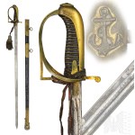 II RP - Szabla (Pałasz) Oficerska Marynarki Wojennej wz.1927 z Temblakiem