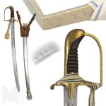 II RP - Half-sabre wz.21 of the Silesian Provincial Police with Temblak and Frog.