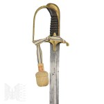 II RP - Half-sabre wz.21 of the Silesian Provincial Police with Temblak and Frog.