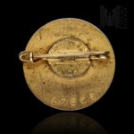 2WW/Germany: Golden Party Badge of the NSDAP / Goldenes Ehrenzeichen der NSDAP / Third Reich/ Old Guard/ Alter Kampfer.