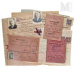 [PSZnZ] PRL Set of Civilian Documents After a Soldier of the 2nd Corps - Sylwester Dyksa Bialystok