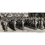 PSZnZ Photo of Soldiers of the 4th Armored Regiment "Scorpion" Before the Parade - Bologna 1946