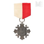 [925 SILVER] PSZnZ Polish Jerusalem Cross - Jerusalem Jerusalem - Picheta Pajak Family Collection