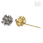 PSZnZ/Emigration Two Anniversary Pin - 40th Anniversary of the Battle of Monte Cassino - Picheta and Pajak Souvenir Collection