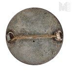 PSZnZ/Emigration Anniversary pin on the occasion of the departure of the 1st Cadre Company from Kraków - London 1964