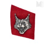 PSZnZ Beret Badge 13 Baon of Vilnius Riflemen "Rysia" - 5th Vilnius Infantry Brigade, 5th Border Infantry Division, Sitwa