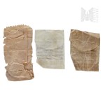 PSZnZ Set of Three Envelopes for Lorioli Milano Roma Company Products