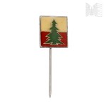 PSZnZ/Emigration Veteran pin 3rd Carpathian Rifle Division, 3DSK - Białkiewicz ?)