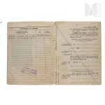 PSZnZ Soldiers Service Book Page with Photo - Zebrowski Mieczyslaw 6th Armored Regiment