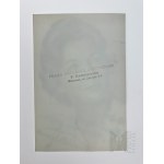 P. Komorowska, Warsaw, 1950s portrait photograph by Lidia Wysocka