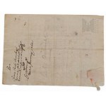 Antonio Maria Odescalchi, Rome 1761, Ecclesiastical Testimonium for Peter Paul Philip Bonaloggi