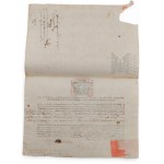 Antonio Maria Odescalchi, Rome 1761, Ecclesiastical Testimonium for Peter Paul Philip Bonaloggi