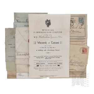 Documents d'archives d'Eugeniusz Wesołowski (1874-1950), architecte, publiciste et collectionneur polonais - Galice, Zakopane