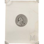 Antoni Oleszczyński (1794-1879) Medalion Zygmunta I Starego (awers), Poznań ok. 1856