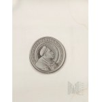 Antoni Oleszczyński (1794-1879) Medalion Zygmunta I Starego (awers), Poznań ok. 1856