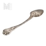 [SILVER] Karol Filip Malcz, Teaspoon, Warsaw 1852 - Radziwiłł Wedding Coat of Arms