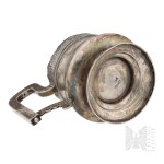 [SILVER] 19th c. Tsarist Russia Basket/Glass Protective Holder