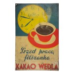 Warsaw, interwar period, Wedel Cocoa signboard/advertisement