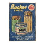Lviv, after 1935, signboard/advertisement of Zygmunt Rucker factory