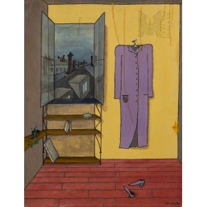 Krzysztof Kulicki Kulwietis [1938-2026]: A Modest Polish Home, Autumn Landscape, Paris, 1993.