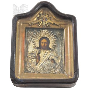 Russie ( ?) 19e siècle Jésus-Christ Pantocrator