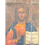 Russia(?) 19th century: Jesus Christ Pantocrator
