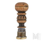 First Republic, 17th century Seal stamp of the guild of stelmachs and wheelwrights of Grodzisk 1603.