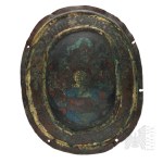 16th - 17th Century Coffin Shield with the Coat of Arms of the Nobility