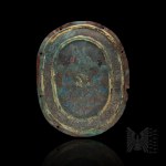 16th-17th centuries. Noble Coffin Shield with Coat of Arms