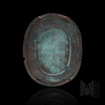 16th-17th centuries. Noble Coffin Shield with Coat of Arms