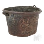 19th Century - Copper Cauldron in Neo-Mannerist Decoration