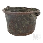 19th Century - Copper Cauldron in Neo-Mannerist Decoration