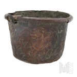 19th Century - Copper Cauldron in Neo-Mannerist Decoration