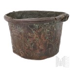 19th Century - Copper Cauldron in Neo-Mannerist Decoration
