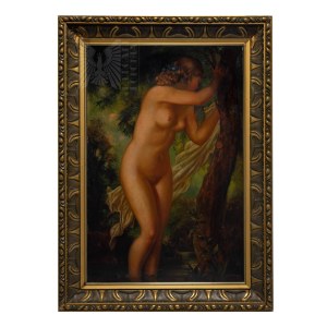 J. Sawczyk - Nude of a Bathing Woman, Poland 1920s. - Erotic, Warsaw, Art Deco
