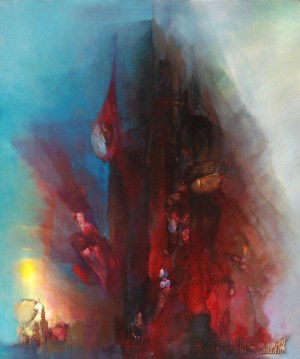 Jacek Maślankiewicz, Katedra The red Foreland II z cyklu Katedra, 2018