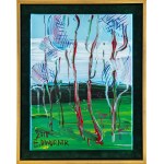 Edward Dwurnik, Pines, 2018