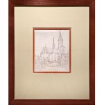 Nikifor Krynicki, View of the church, 20th century.