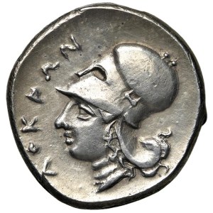 Greek coins - BRUTTIUM Lokri Epizephryioi - Stater (circa 325-317 BC)...